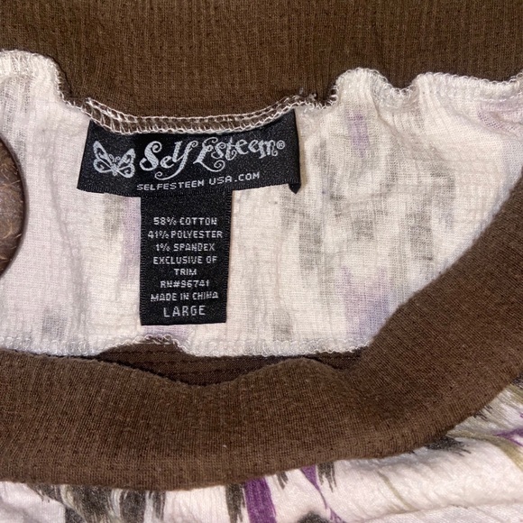 ⭐️Self Esteem summer halter top. Size L⭐️ - Picture 5 of 5